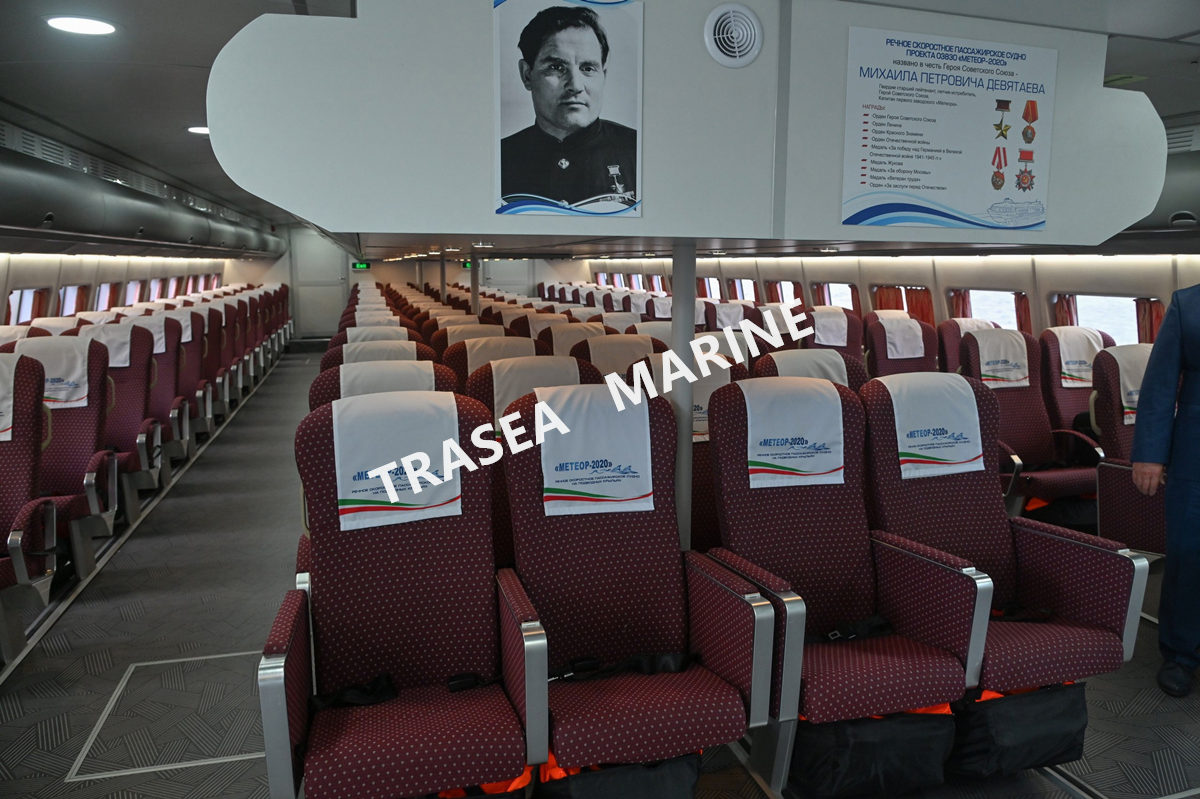 Trasea Forth Marine Seating Project for Russian