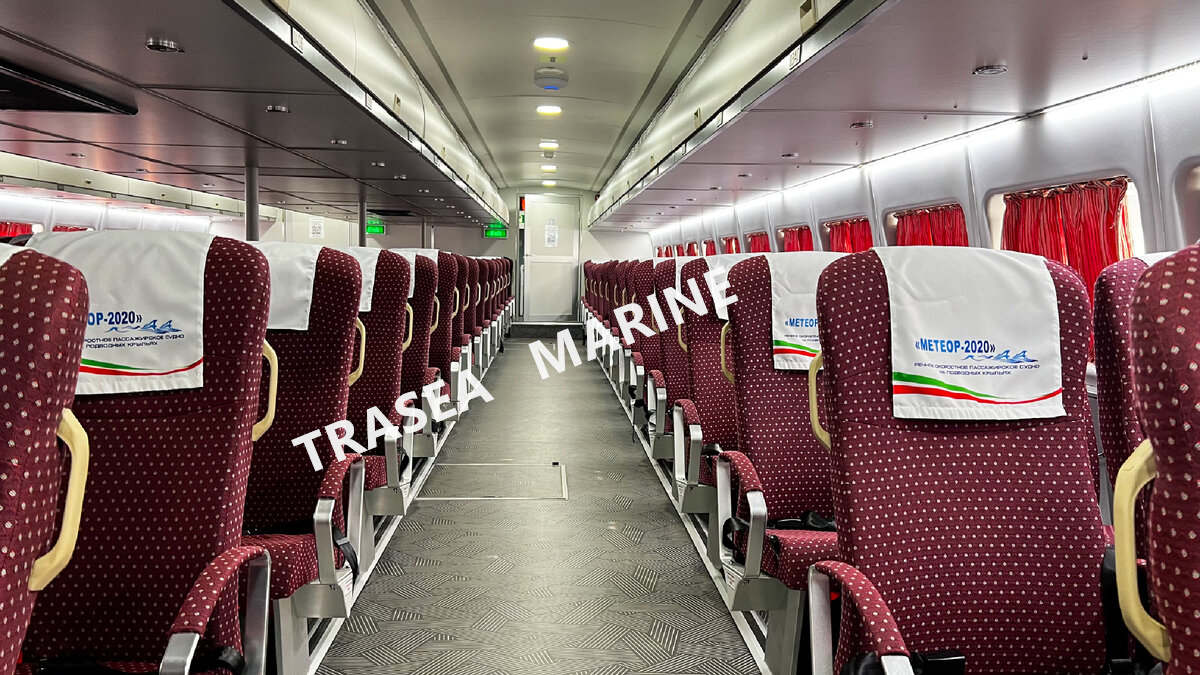 Trasea Forth Marine Seating Project for Russian