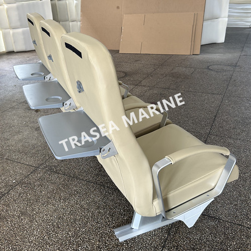 TRA-02 fixed backrest marine passenger seats for economy class.